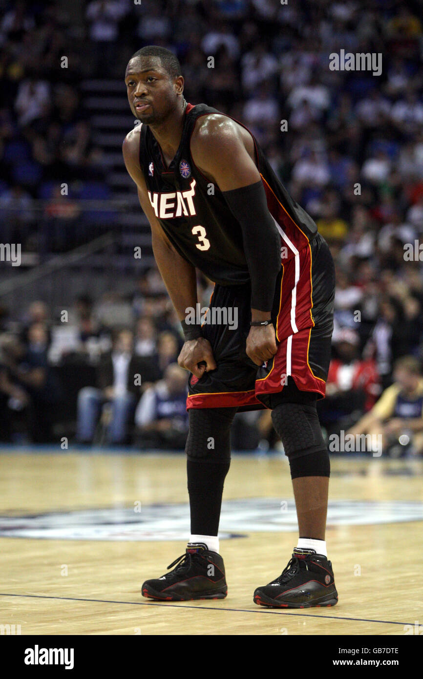 Basket-ball - NBA - Tournée d'avant saison - Miami Heat v New Jersey Nets - O2 Arena Banque D'Images