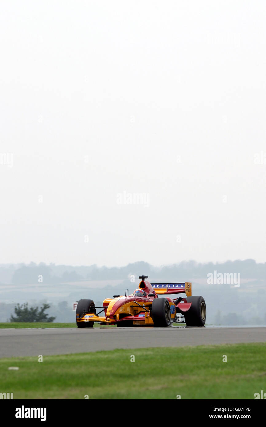 Superleague Formula - Qualifications - Donington Park Banque D'Images