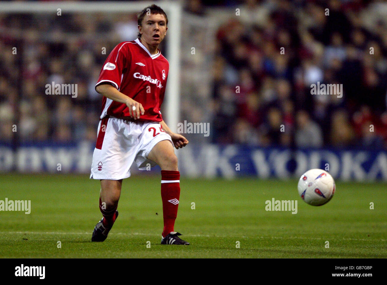 Football - Nationwide League Division One - Nottingham Forest / Rotherham United.Gregor Robertson, forêt de Nottingham Banque D'Images