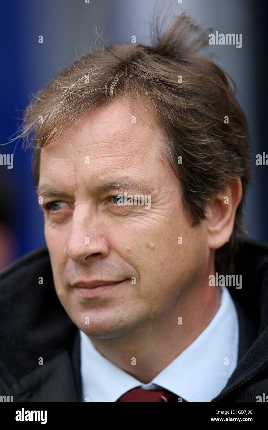 Football - Coca-Cola football League One - Leicester City / Northampton Town - The Walkers Stadium. Stuart Gray, directeur de la ville de Northampton Banque D'Images