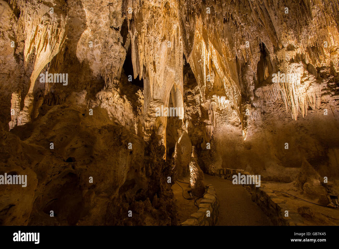 Le Parc National de Carlsbad Caverns, Nouveau-Mexique Banque D'Images