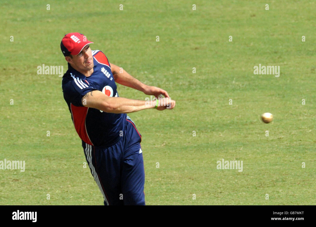 Cricket - Warm Up Match - Mumbai Cricket Association President's XI v Angleterre XI - Stade Brabourne - Mumbai Banque D'Images