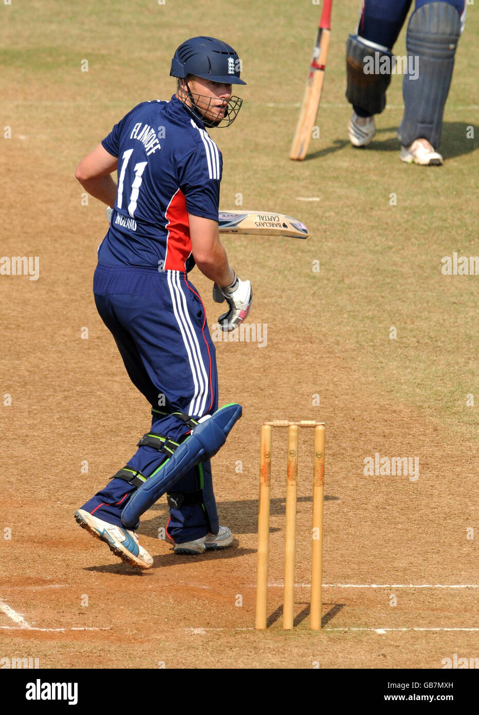 Cricket - Warm Up Match - Mumbai Cricket Association President's XI v Angleterre XI - Stade Brabourne - Mumbai Banque D'Images