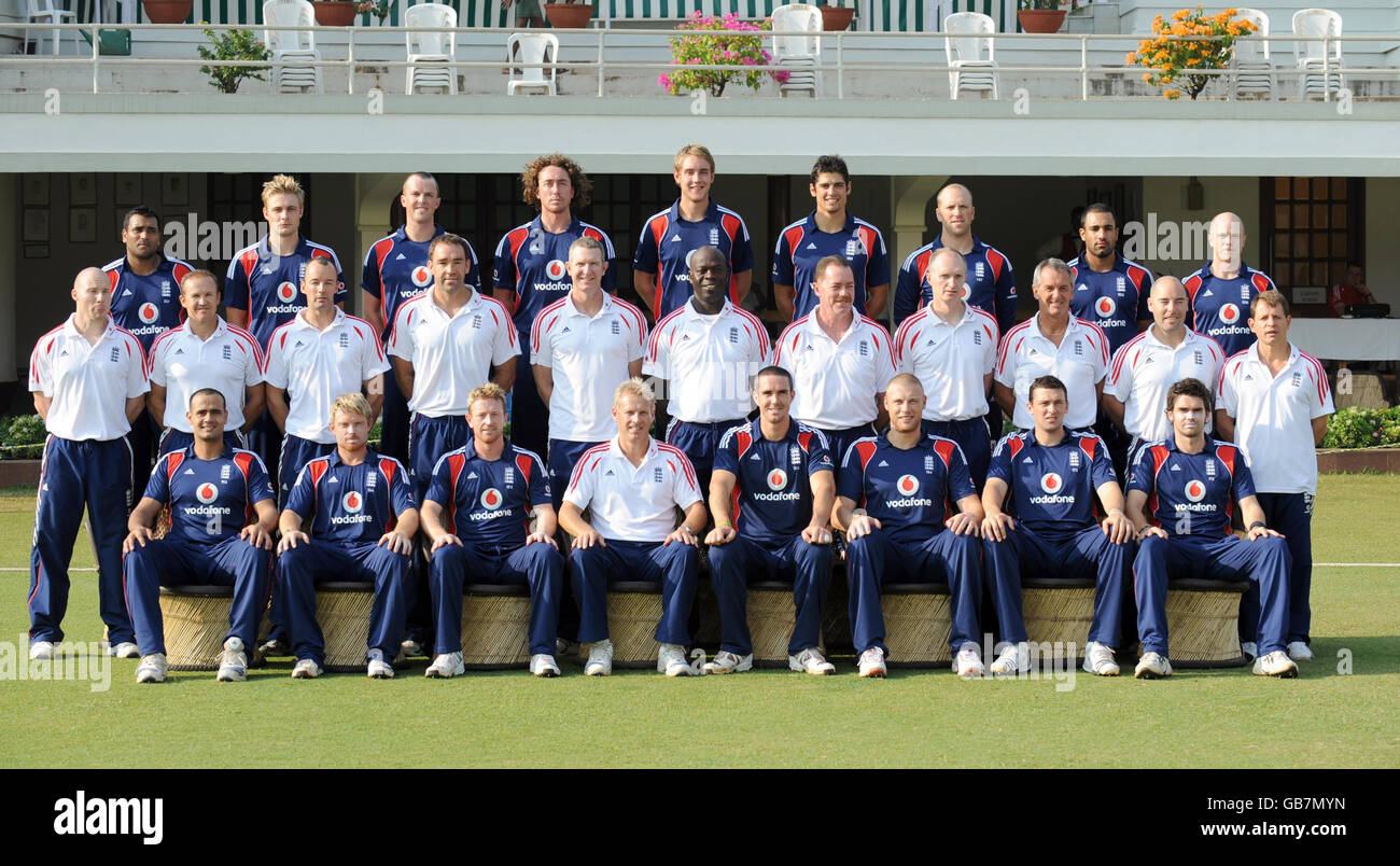 Cricket - Warm Up Match - Mumbai Cricket Association President's XI v Angleterre XI - Stade Brabourne - Mumbai Banque D'Images