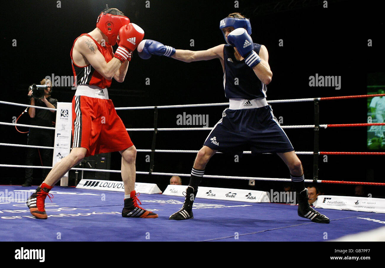 Boxe - Boxe - Championnats d'Europe 2008 Finale - ECHO Arena Banque D'Images