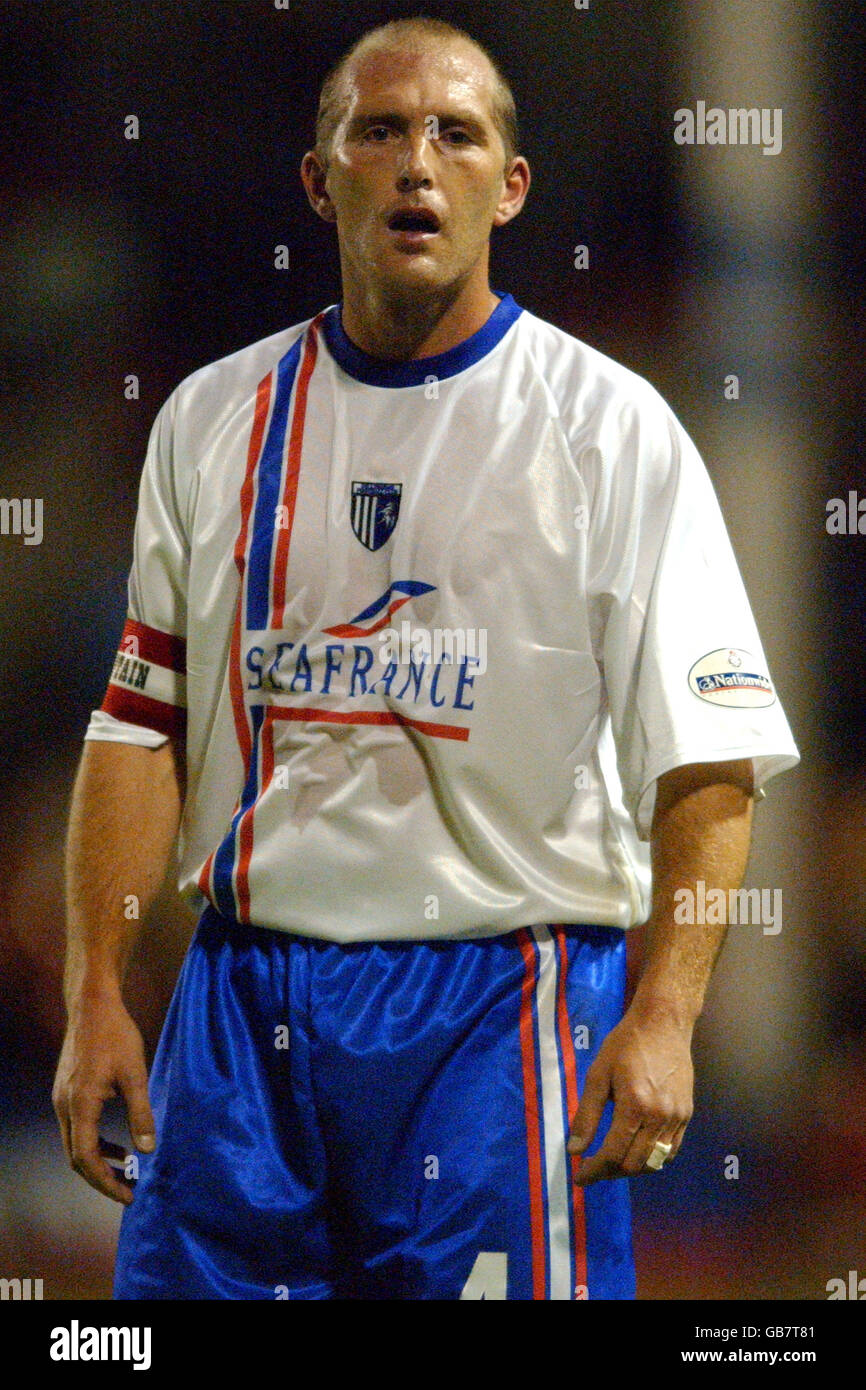 Soccer - Nationwide League Division One - Walsall c. Gillingham. Paul Smith, Gillingham Banque D'Images