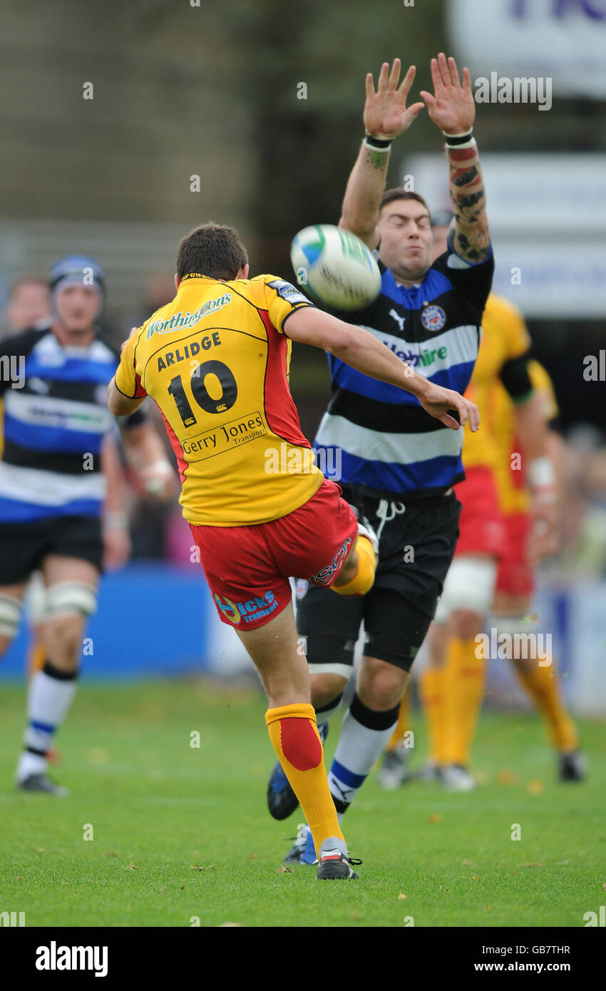 Rugby Union - Heineken Cup - Pool 5 - v Bath Rugby Newport Gwent Dragons - Le terrain de jeux Banque D'Images