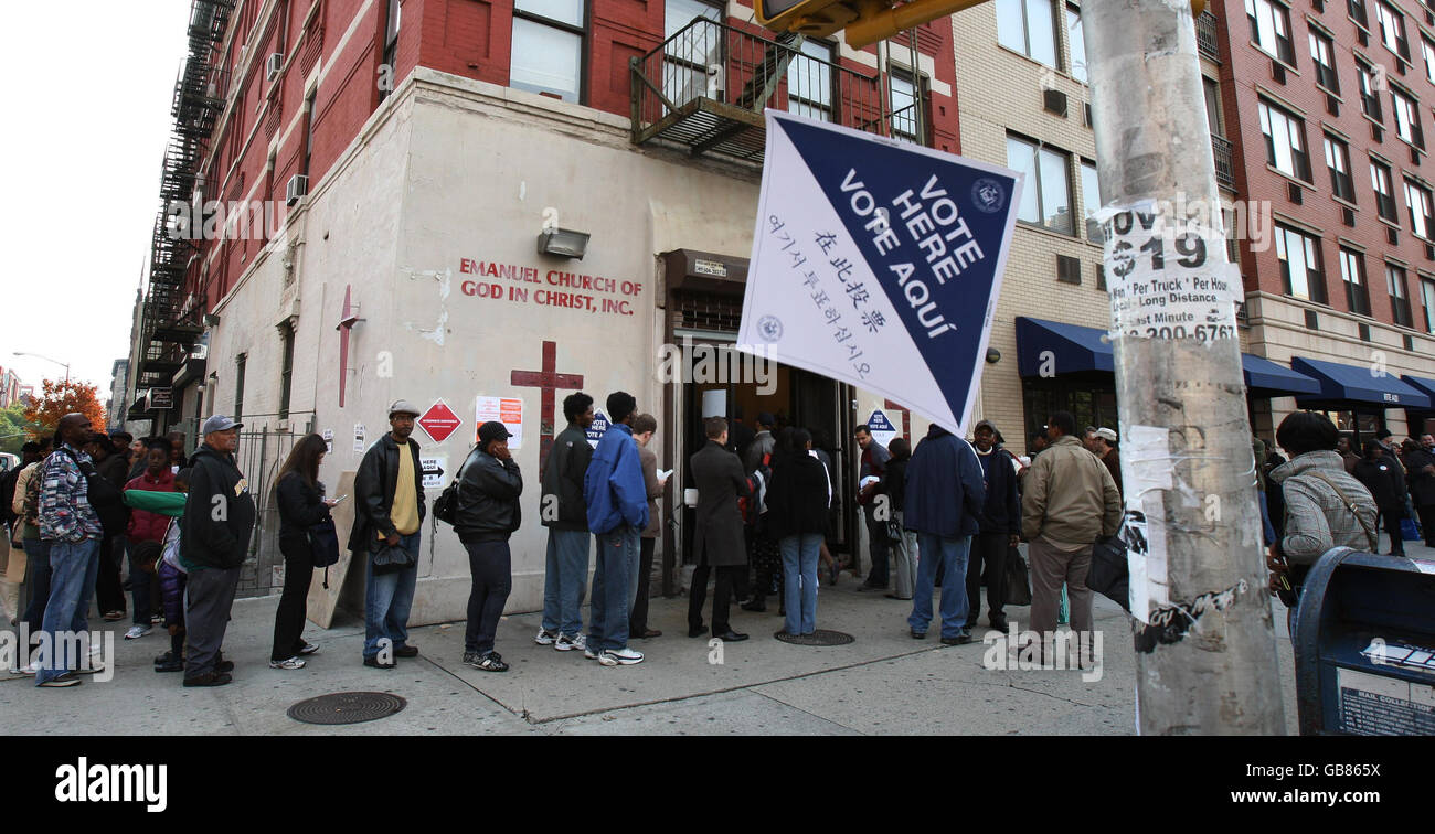 Élections américaines Banque D'Images