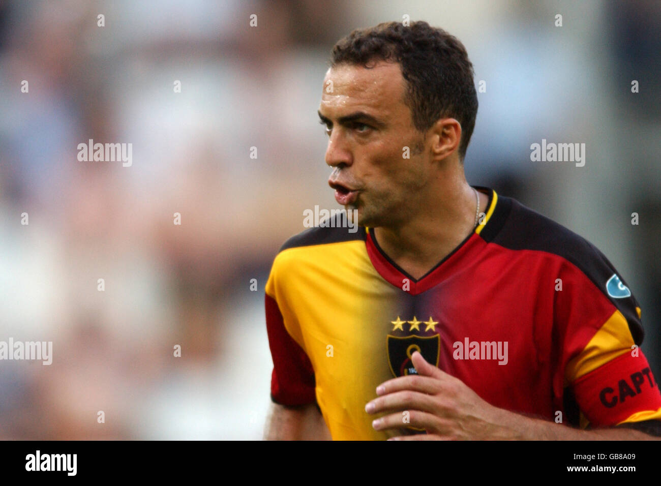 ARIF ERDEM Türkei & GALATASARAY SK 4. September 1999 Stockfotografie