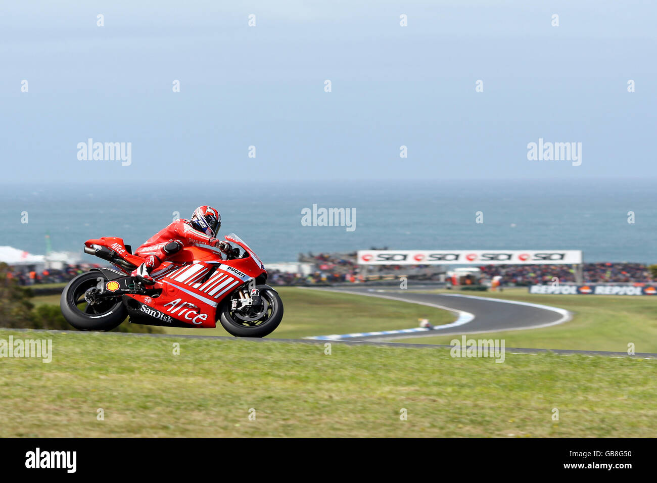 Moto - Moto GP - Grand Prix d'Australie de GMC - Race - Phillip Island Banque D'Images