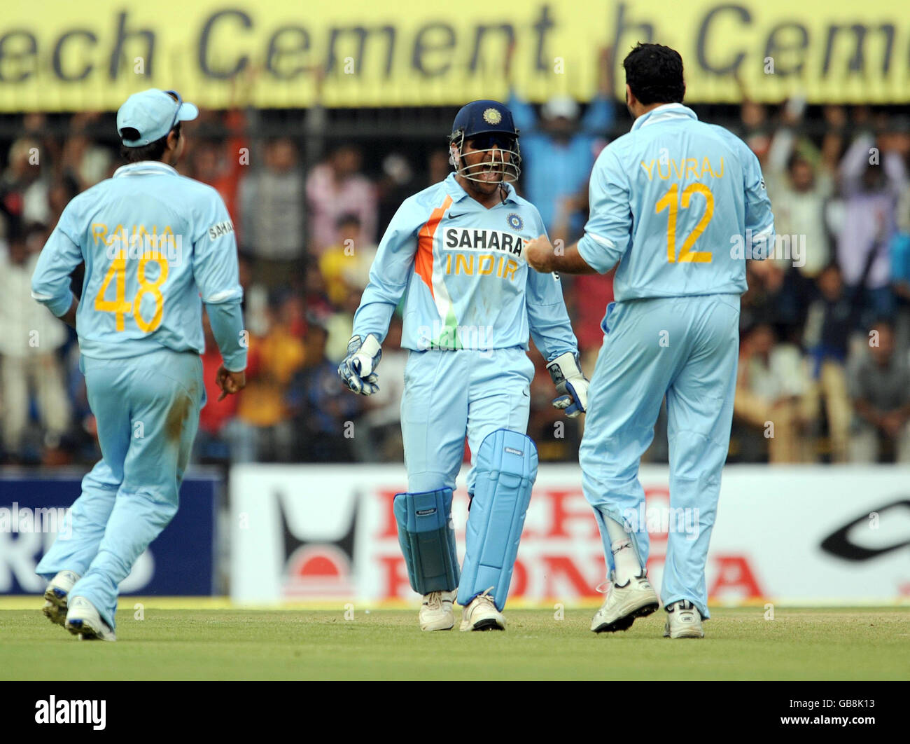 Cricket - Deuxième jour International - Inde v Angleterre - Stade de Nehru - Indore Banque D'Images