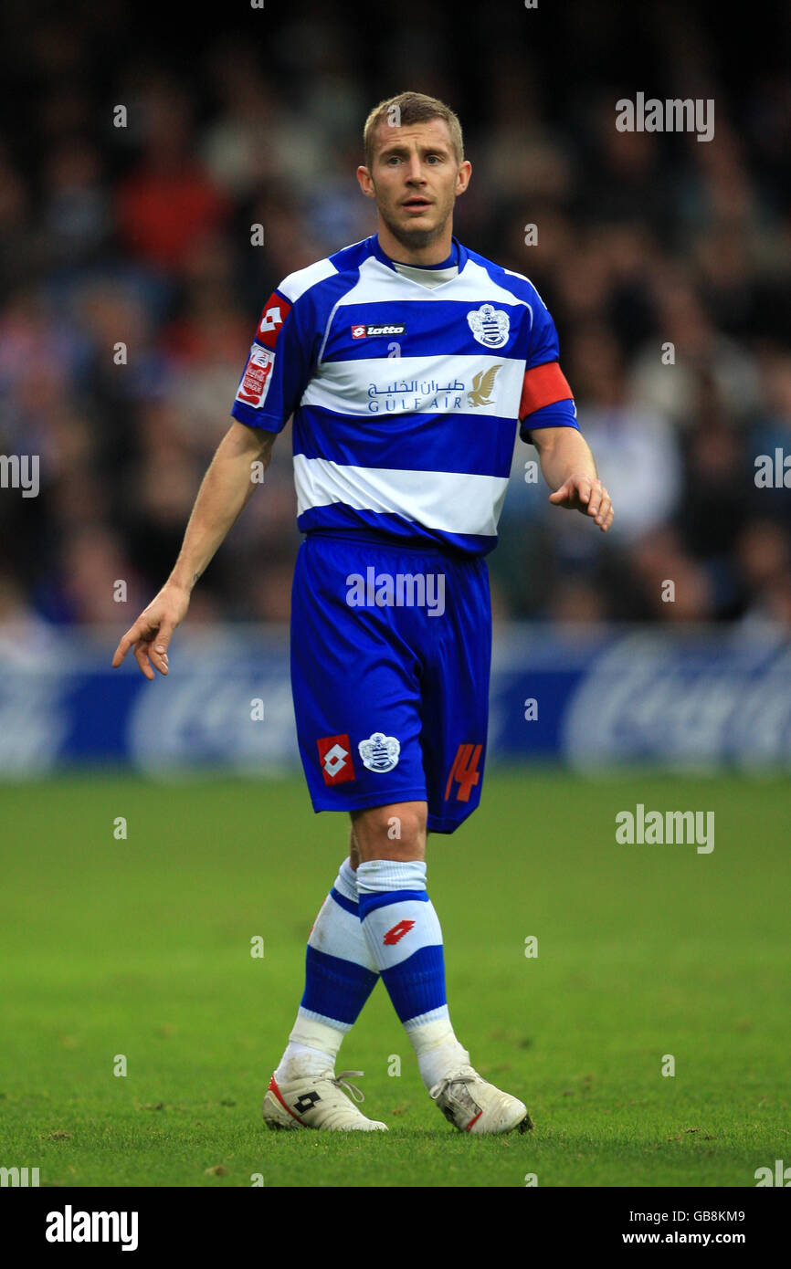 Soccer - Coca-Cola Football League Championship - Queens Park Rangers v Burnley - Loftus Road Banque D'Images