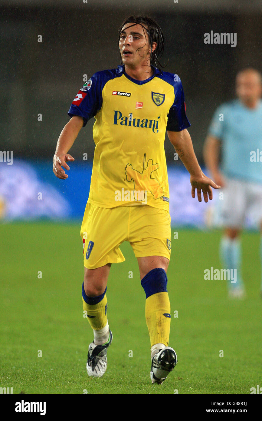 Football - Serie A italienne - Chievo Vérone v Lazio - Bentegodi Banque D'Images