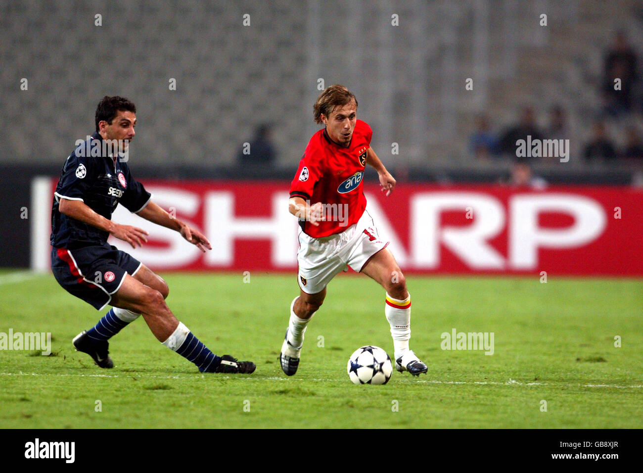 Football - Ligue des Champions - Groupe D - Galatasaray v Olympiakos Banque D'Images