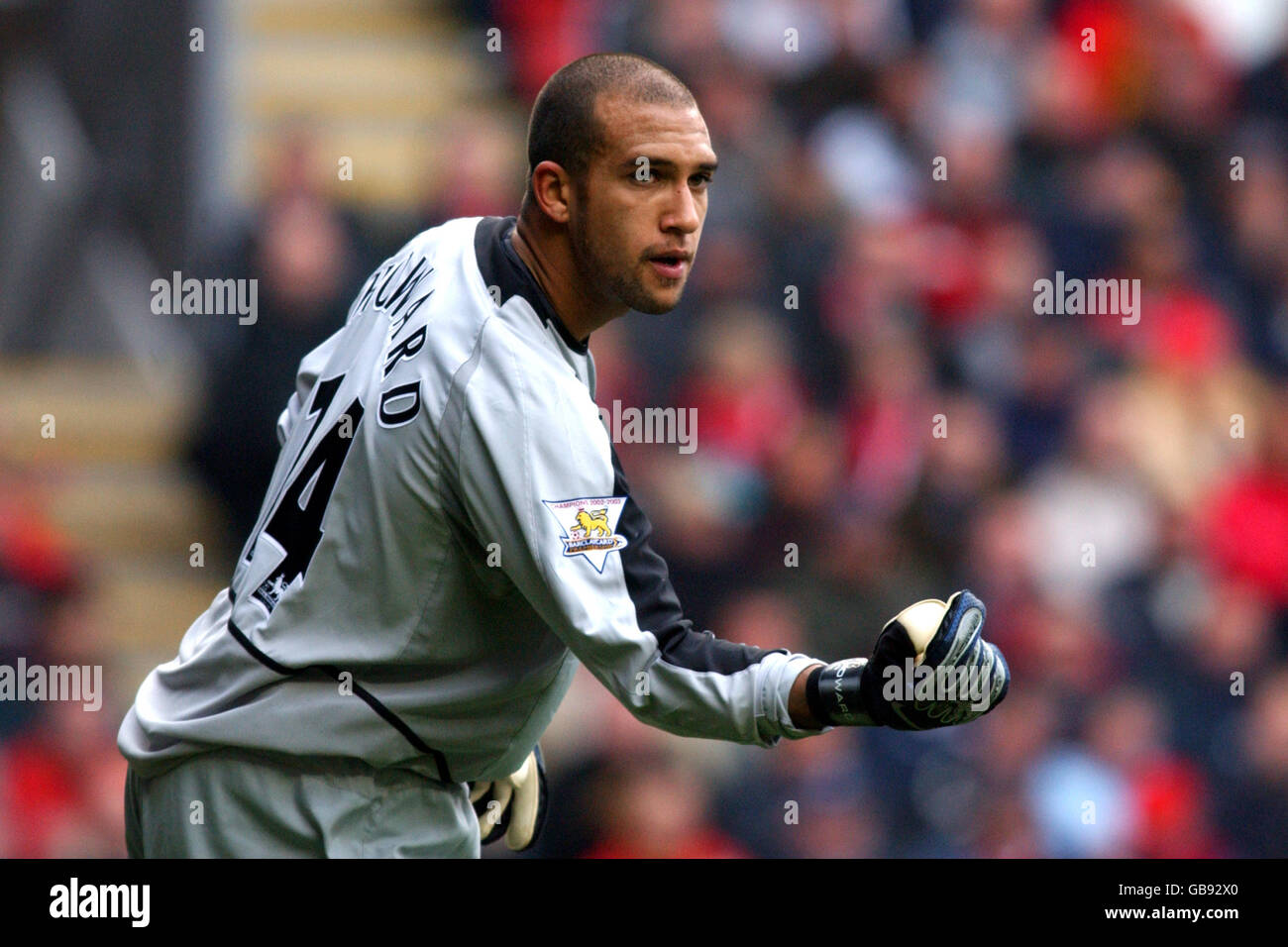 Soccer - FA Barclaycard Premiership - Liverpool v Manchester United Banque D'Images