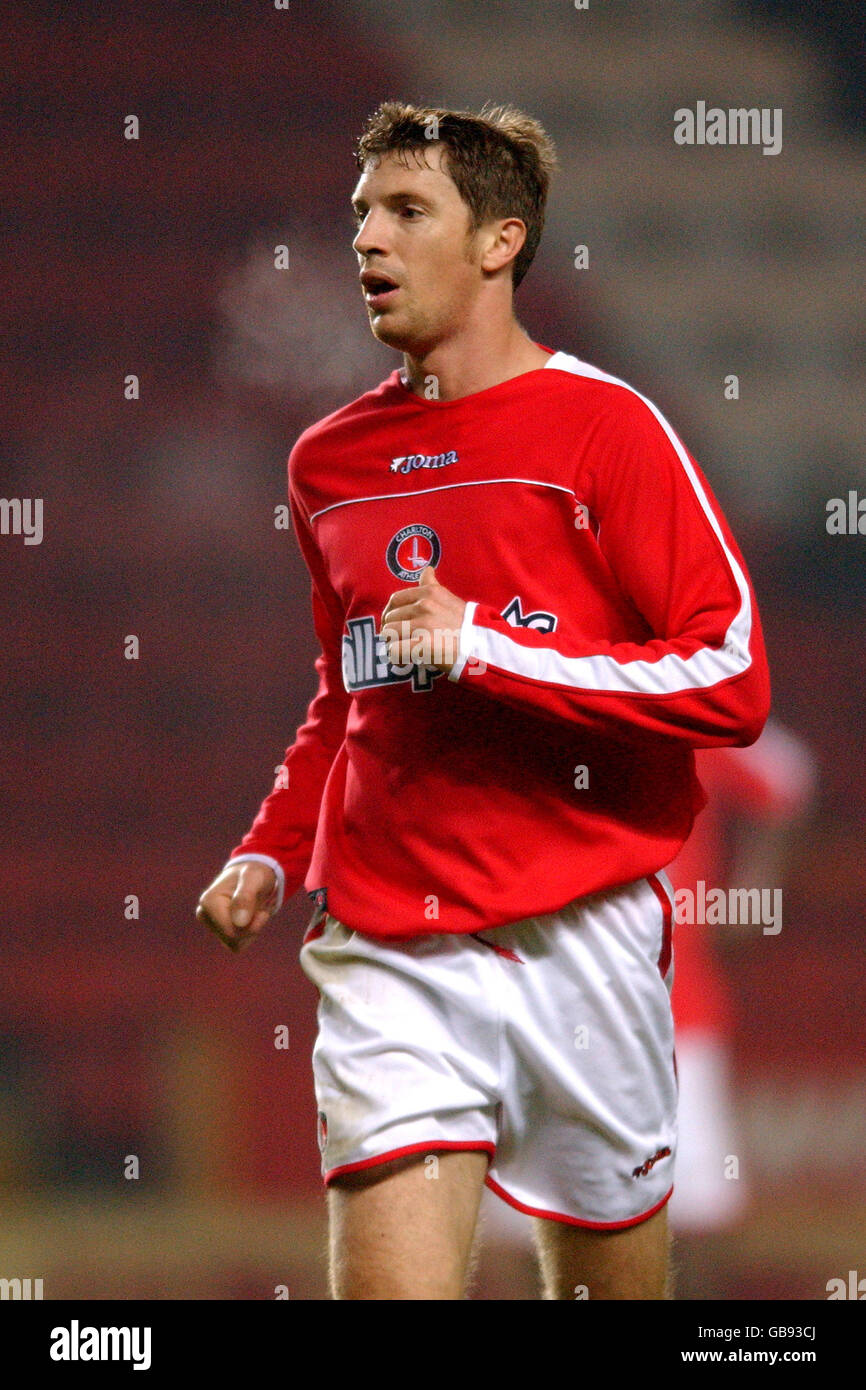 Soccer - FA Premier Reserve League Sud - Charlton Athletic / Chelsea. Andy Hunt, Charlton Athletic Banque D'Images