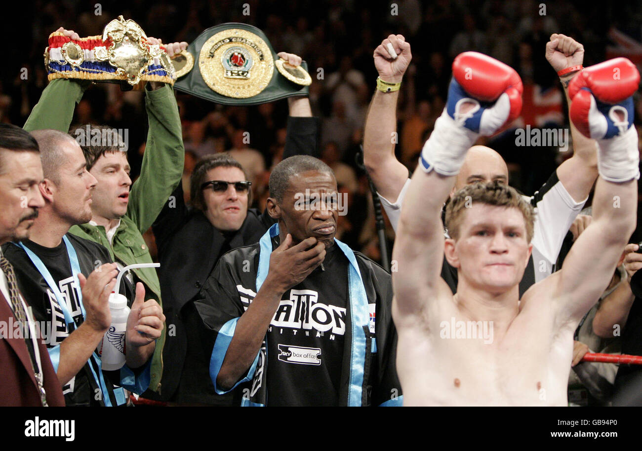 Light-Welterweight - Boxe - IBF Paulie Malignaggi v Ricky Hatton - MGM Grand Hotel Banque D'Images