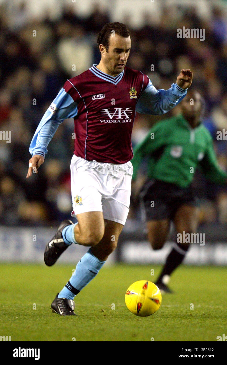 Football - Nationwide League Division One - Derby County / Burnley. Graham Branch, Burnley Banque D'Images