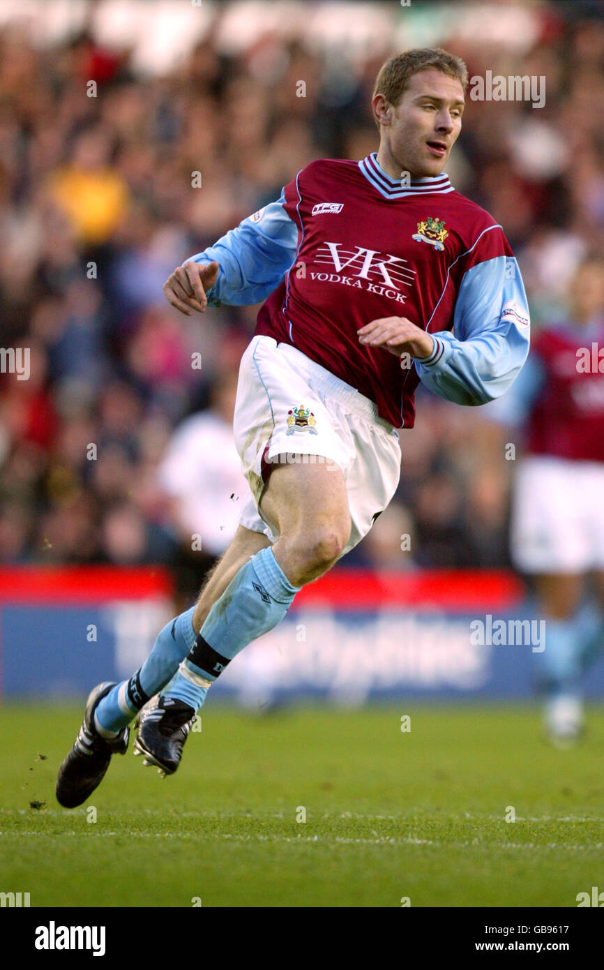 Football - Nationwide League Division One - Derby County / Burnley. Ian Moore, Burnley Banque D'Images