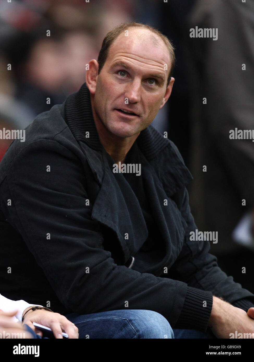 Rugby Union - Investec Challenge Series 2008 - Angleterre / Australie - Twickenham. Lawrence Dallaglio, ancien joueur d'Angleterre Banque D'Images