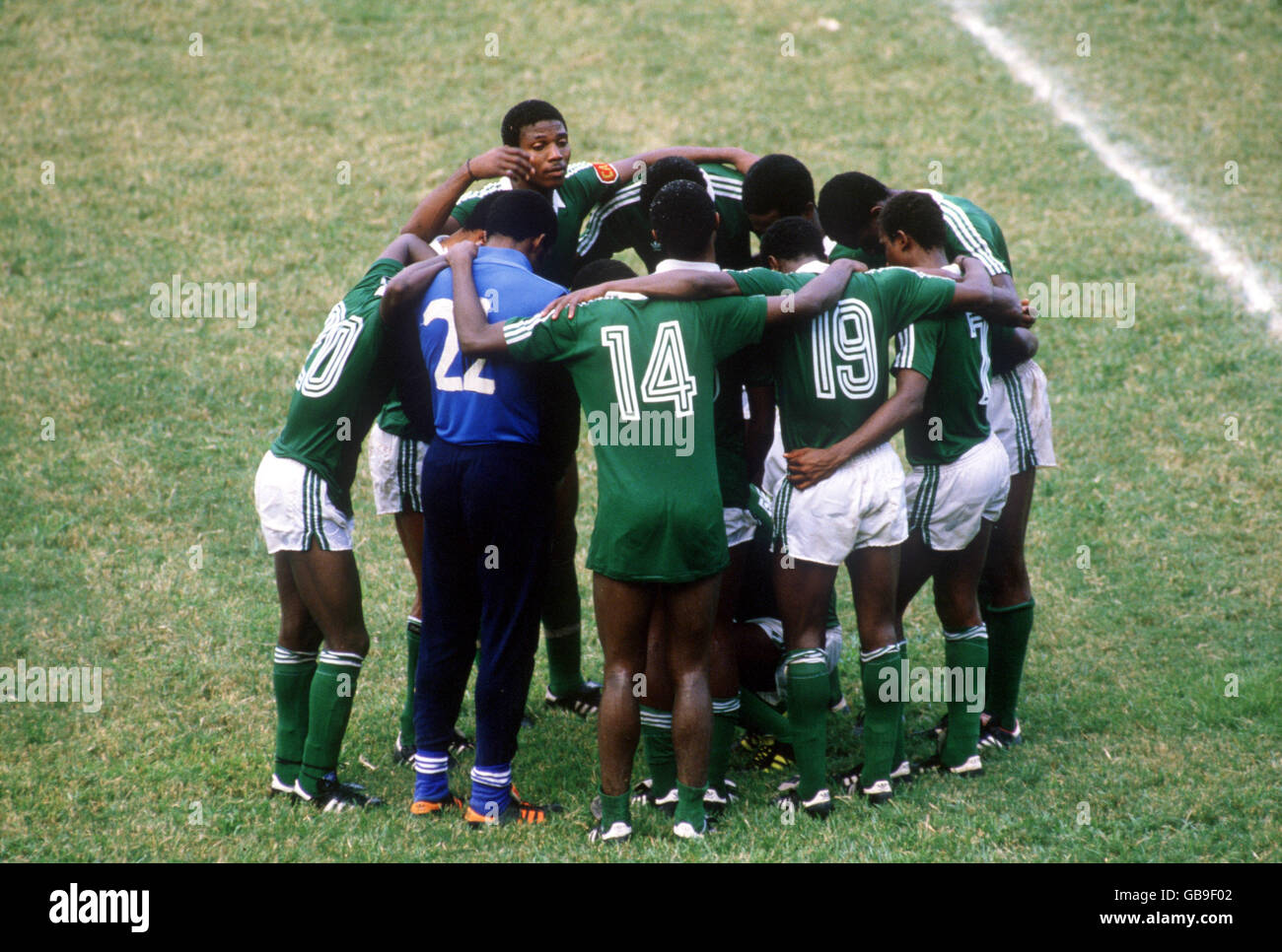 - Football - Coupe d'Afrique des nations - Finale Cameroun c. Nigeria Banque D'Images