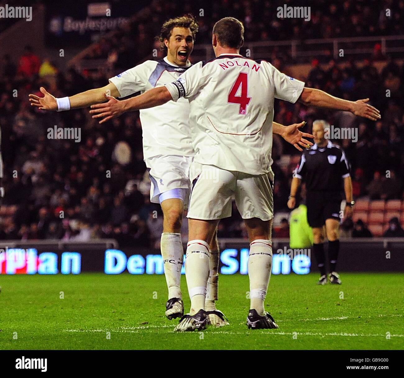 Soccer - Barclays Premier League - Sunderland v Bolton Wanderers - Stade de la lumière Banque D'Images