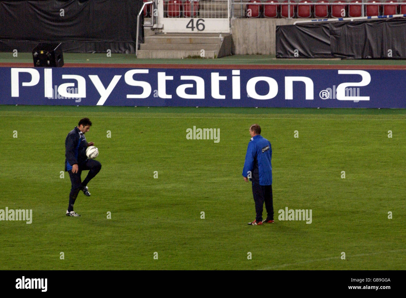 Football - Ligue des Champions - Groupe E - Rangers v VFB Stuttgart Banque D'Images