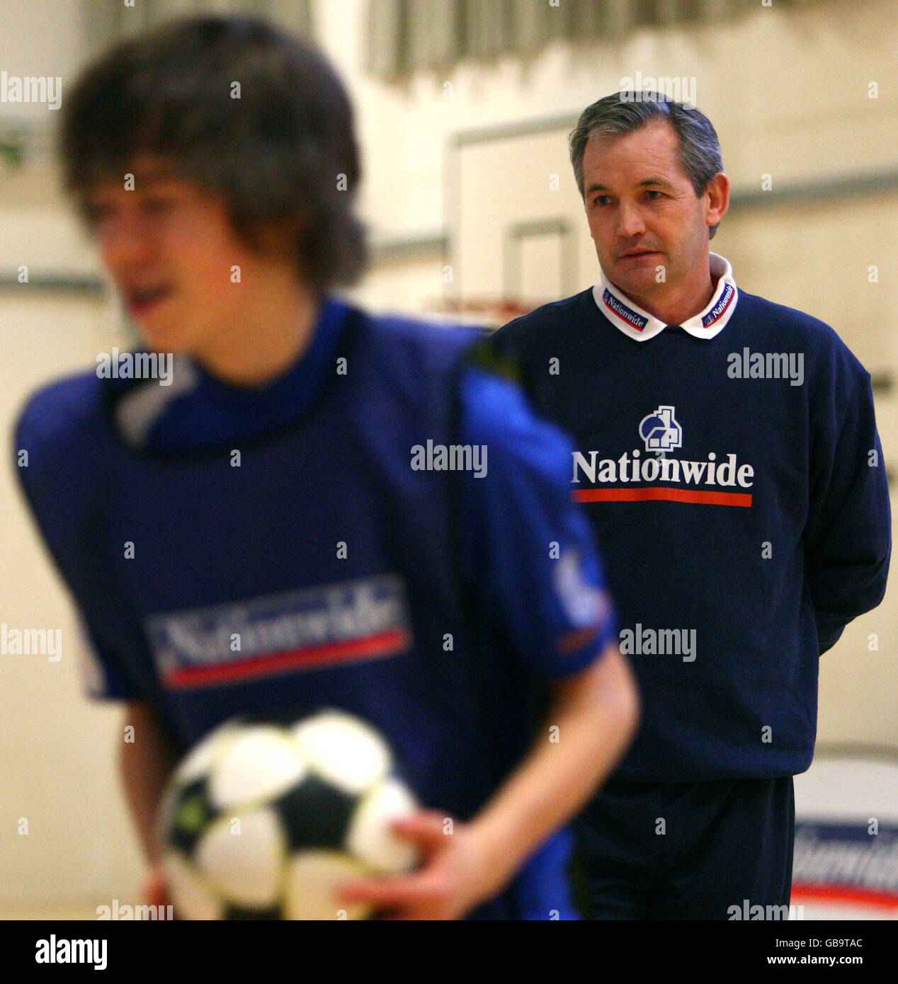 Soccer - Football Academy Photocall - George Burley - Graeme High School Banque D'Images