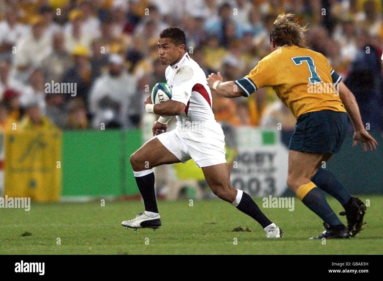 Affiche photo de rugby de l' Angleterre en finale de la Coupe du Monde