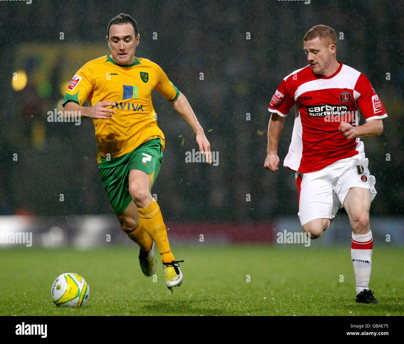 Soccer - Coca-Cola Football League Championship - Norwich City v Charlton Athletic - Carrow Road Banque D'Images