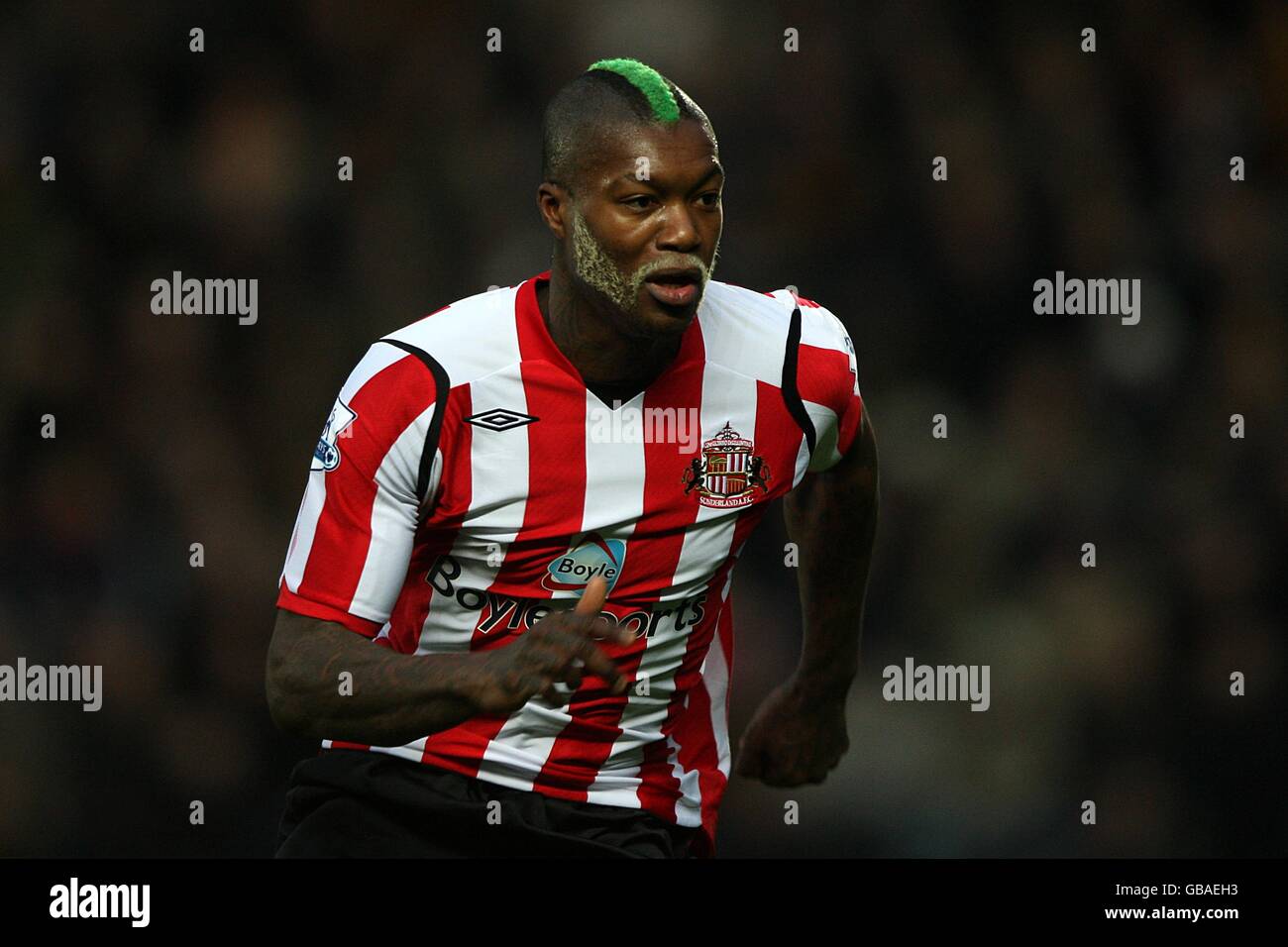 Maillot de football extérieur Djibril CISSE Sunderland 2008 2009 Umbro