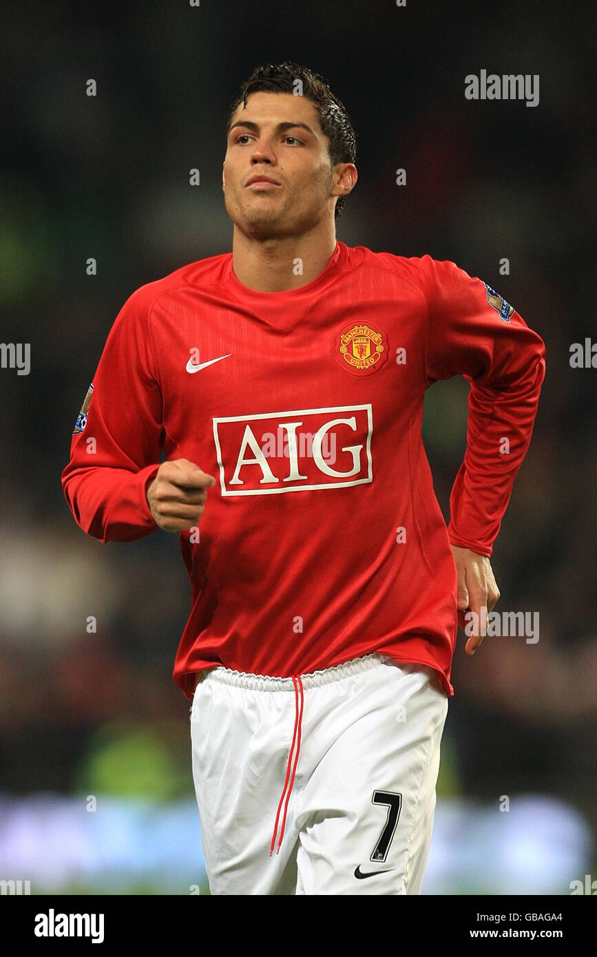 Football - Barclays Premier League - Manchester United / Middlesbrough - Old Trafford. Cristiano Ronaldo, Manchester United Banque D'Images