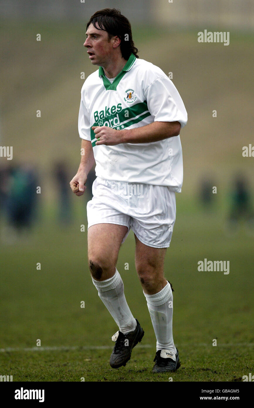 Football - AXA FA Cup - Premier tour - Bradford Park Avenue et Bristol City. Graham Mitchell, Bradford Park Avenue Banque D'Images