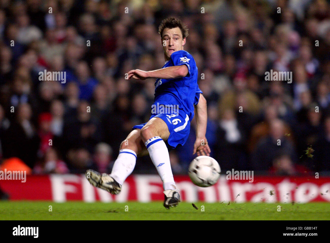 Soccer - FA Barclaycard Premiership - Chelsea / Liverpool. John Terry, Chelsea Banque D'Images