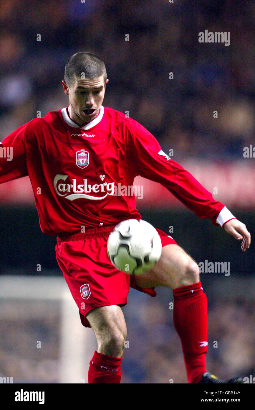 Soccer - FA Barclaycard Premiership - Chelsea / Liverpool. Harry Kewell, Liverpool Banque D'Images