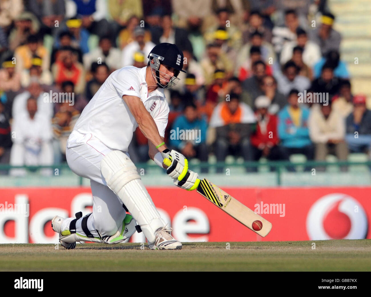 Cricket - Deuxième Test - Day 3 - Inde v Angleterre - Punjab Cricket Association Stadium - Mohali - Inde Banque D'Images