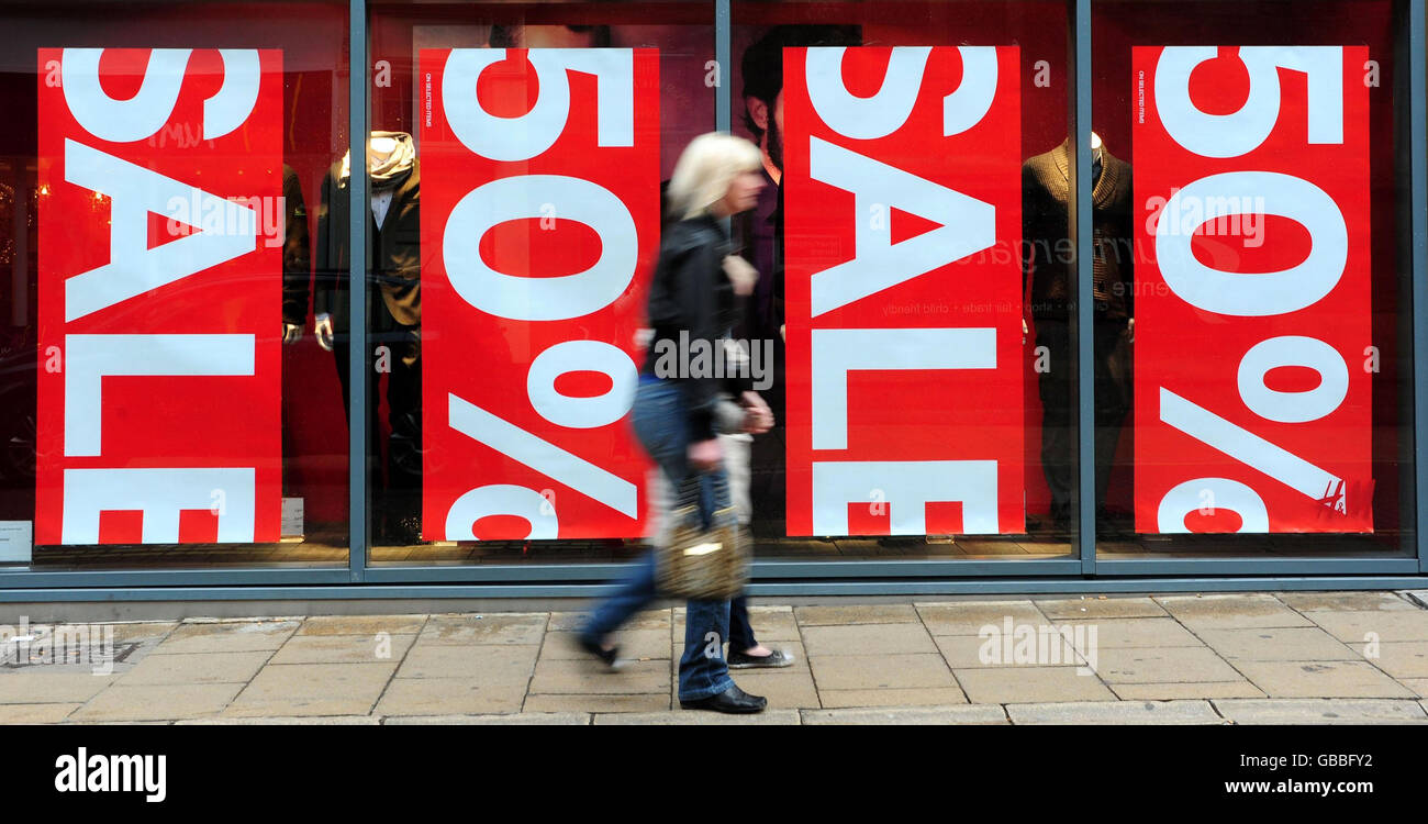 Achats de Noël Banque D'Images