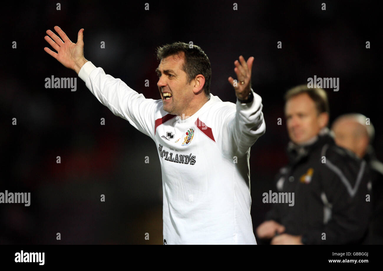 Soccer - Coca-Cola Football League Championship - Doncaster Rovers v Burnley - Keepmoat Stadium Banque D'Images