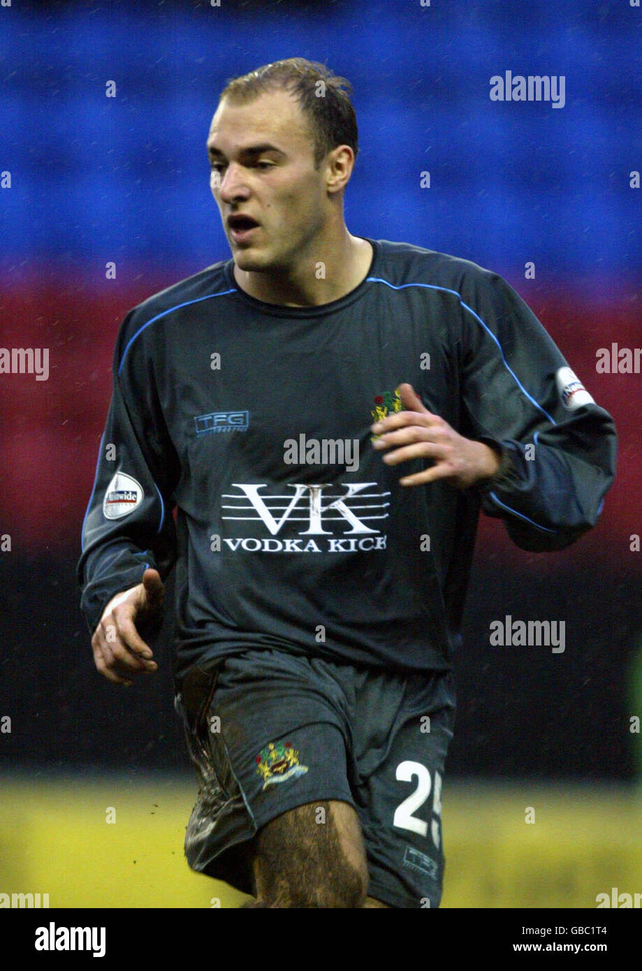 Soccer - Nationwide League Division One - Wigan Athletic c. Burnley. Neil Wood de Burnley Banque D'Images