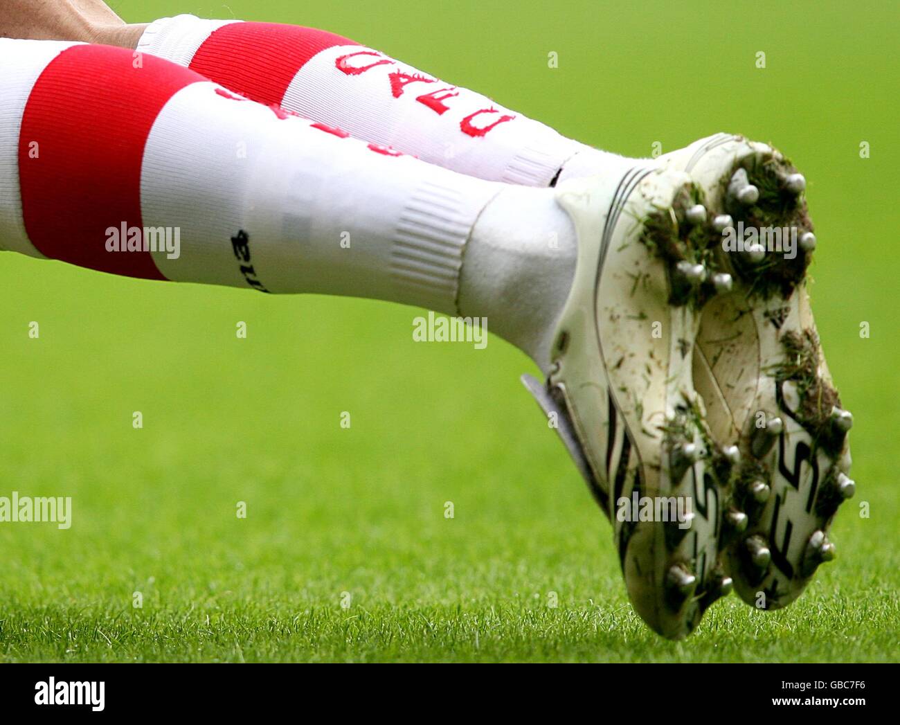 Football - FA Cup - quatrième tour - Sheffield United v Charlton Athletic - Bramall Lane.Charlton Athletic's Yassin Moutaouakil Boots Banque D'Images