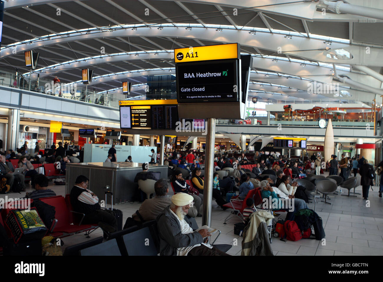 General stock - terminal 5 - aéroport de Heathrow. Photo générique du terminal 5 de l'aéroport de Heathrow Banque D'Images