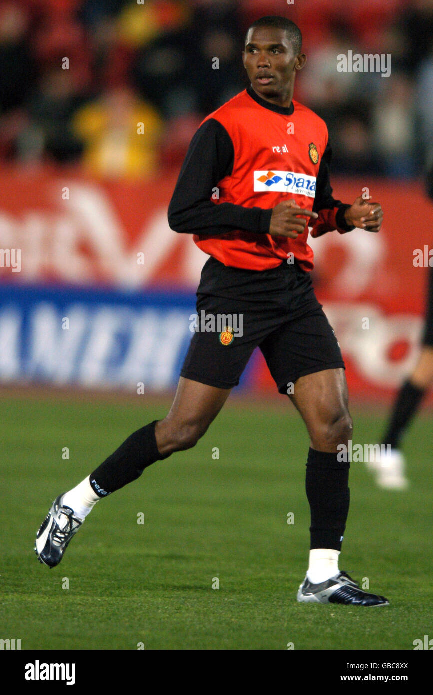 Football - Coupe de l'UEFA - TROISIÈME TOUR - Deuxième étape - RCD Mallorca v Spartak Moscou Banque D'Images