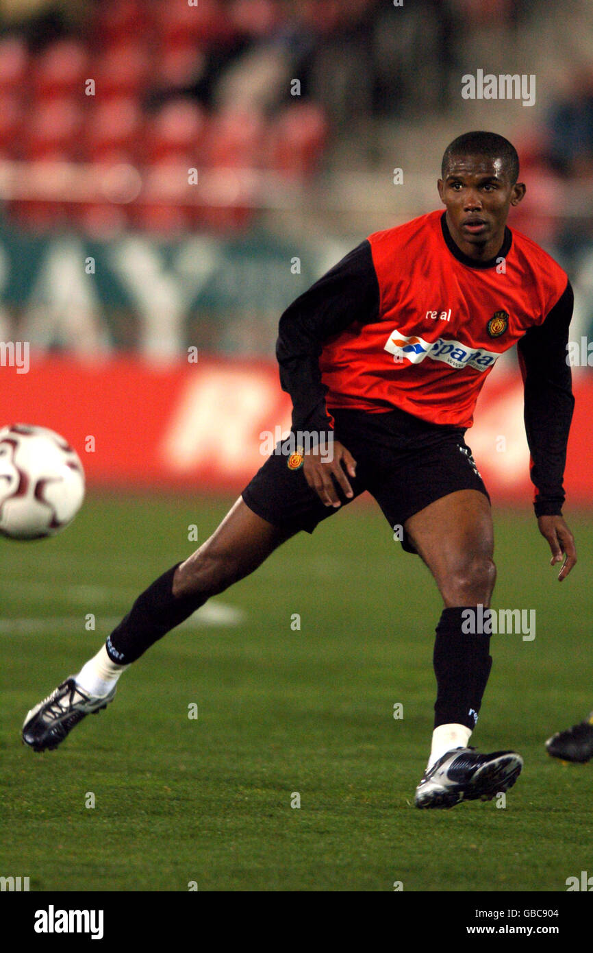 Football - Coupe de l'UEFA - TROISIÈME TOUR - Deuxième étape - RCD Mallorca v Spartak Moscou Banque D'Images