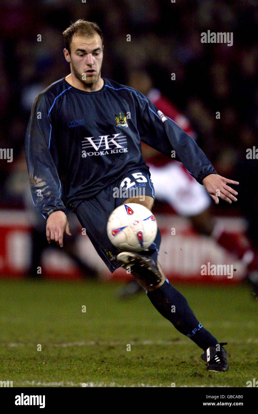 Football - Nationwide League Division One - Nottingham Forest / Burnley. Neil Wood, Burnley Banque D'Images