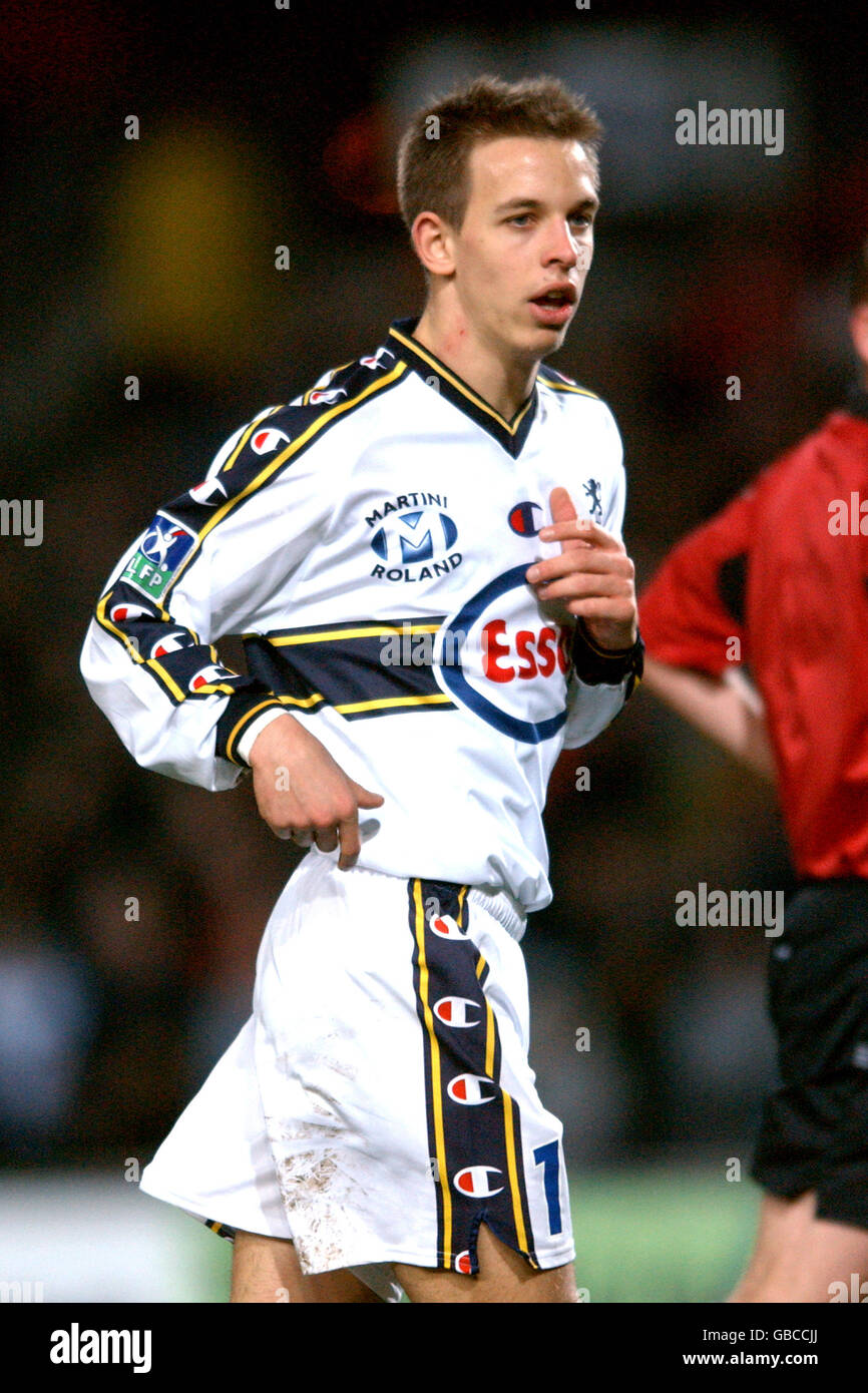 Football - Division première française - Montpellier / Sochaux. Benoit Pedretti, Sochaux Banque D'Images