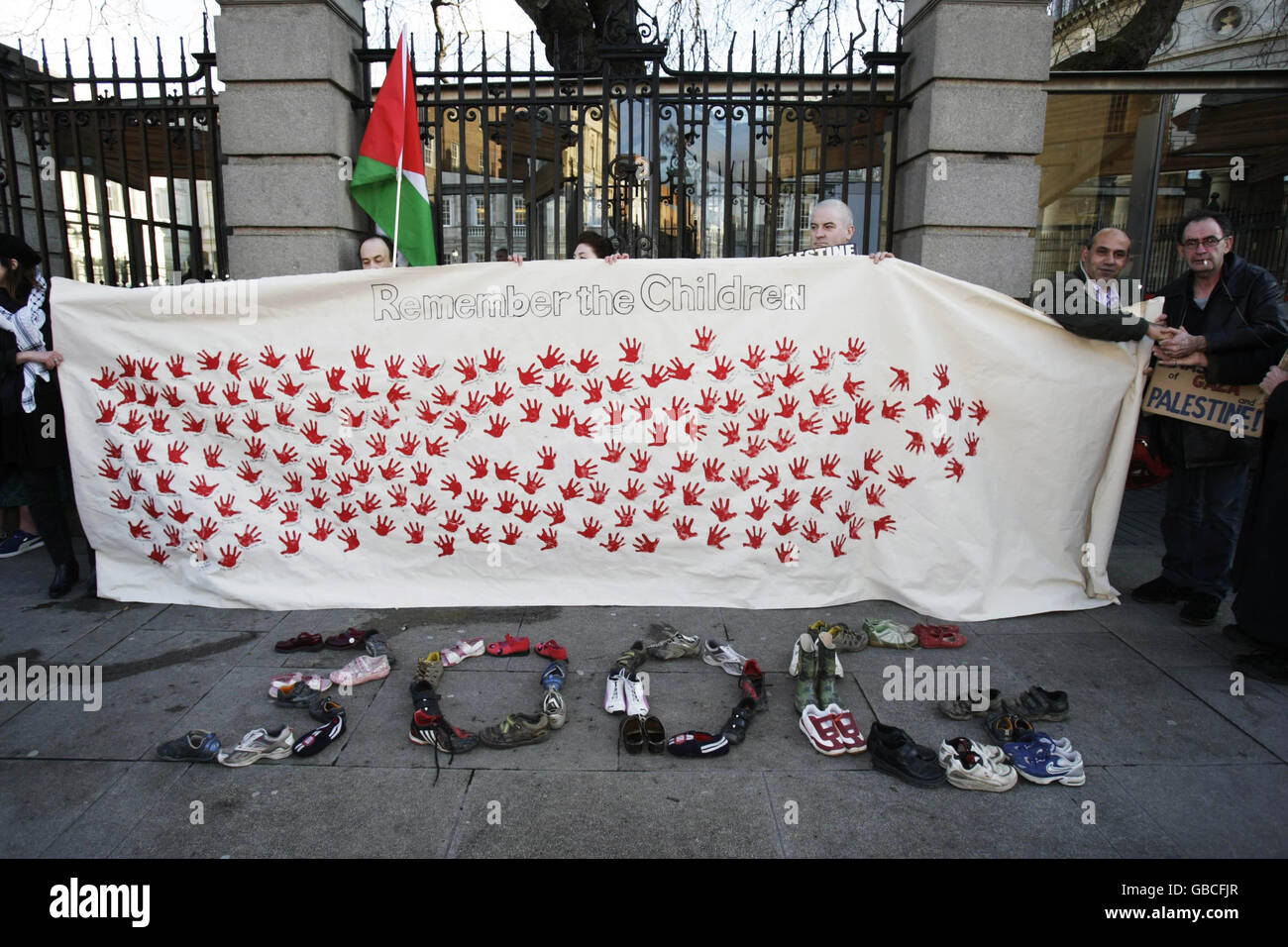 Conflit à Gaza Banque D'Images