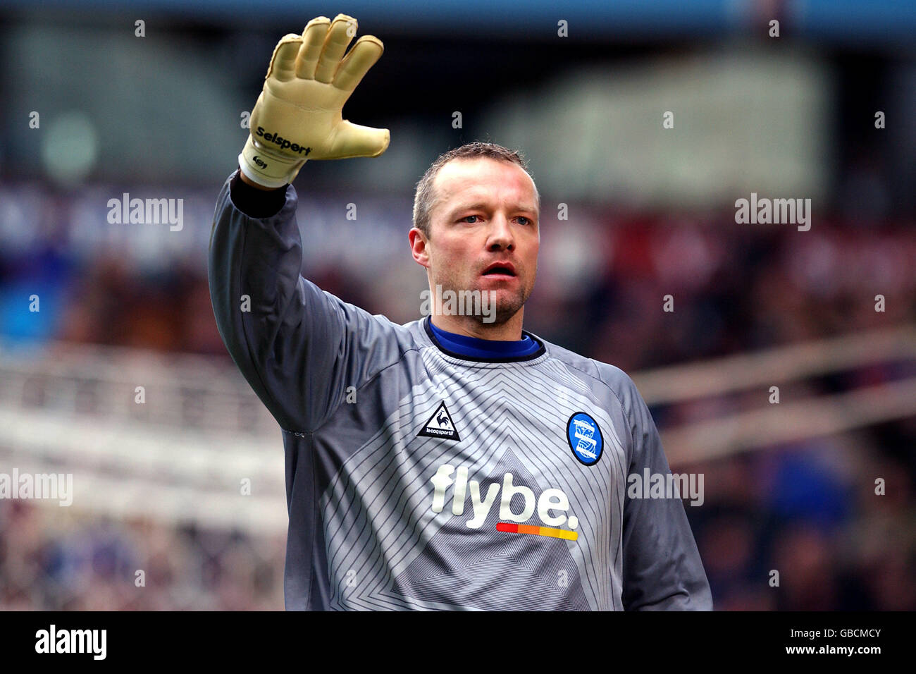 Football - FA Barclaycard Premiership - Aston Villa v Birmingham City.Maik Taylor, gardien de but de Birmingham Banque D'Images