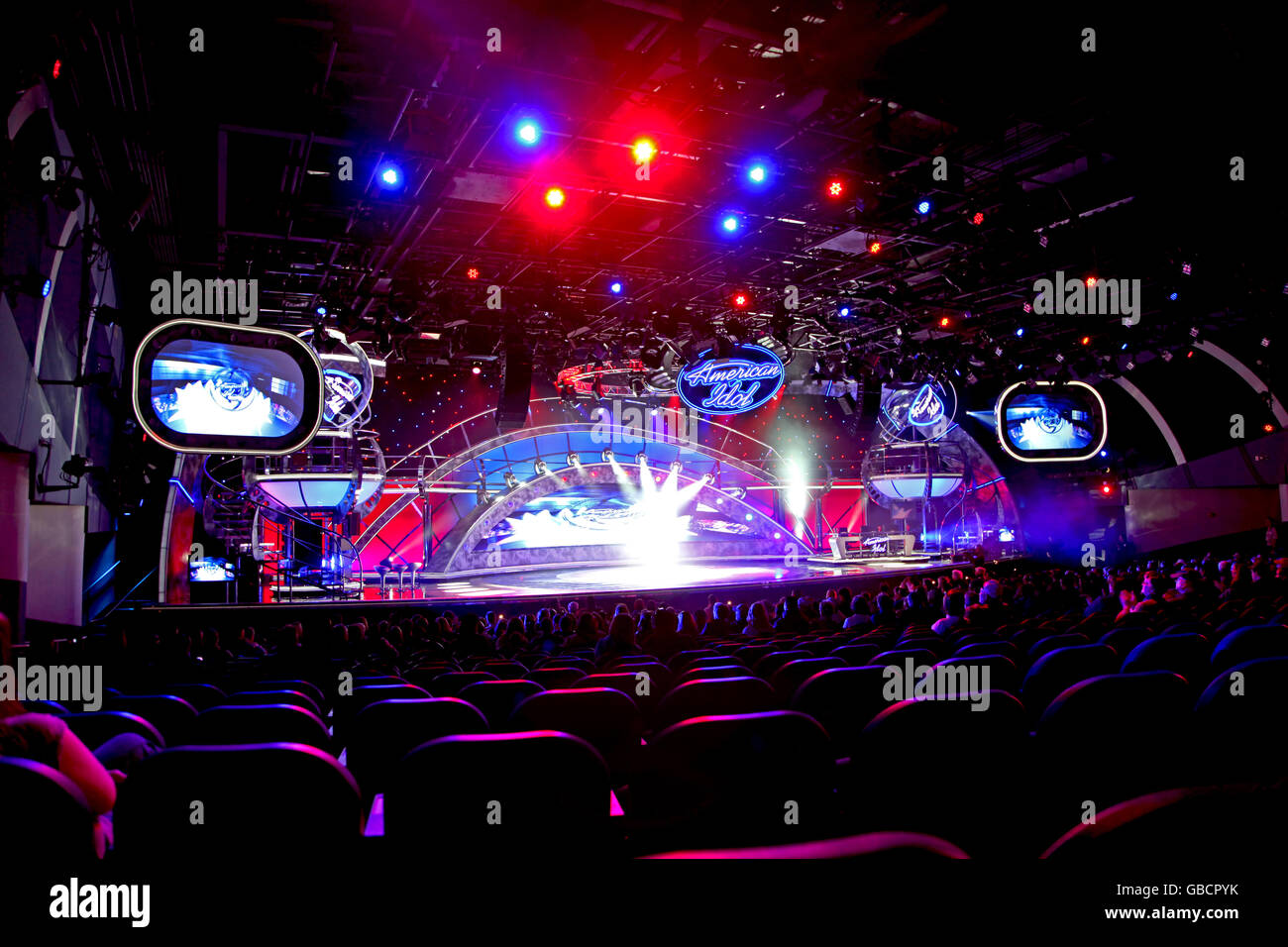 Orlando, Floride, USA. Janvier 13th, 2010. American Idol l'expérience à Disney's Hollywood Studios. Lucy Clark/Alamy Live New Banque D'Images