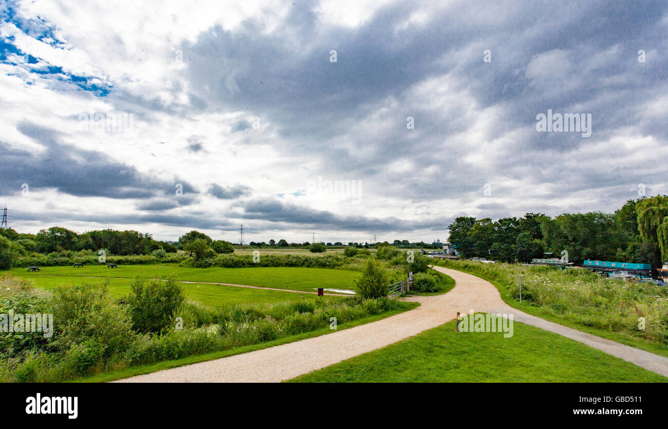 Les marais de Walthamstow Banque D'Images