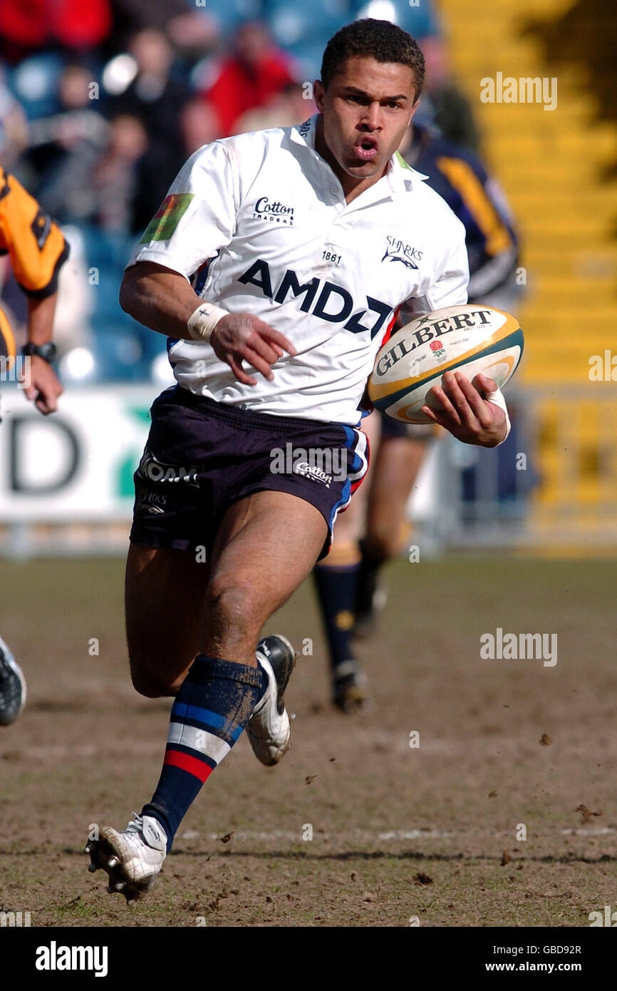 Rugby Union - la coupe Powergen - Semi Final - Sale Sharks v Leeds Tykes Banque D'Images